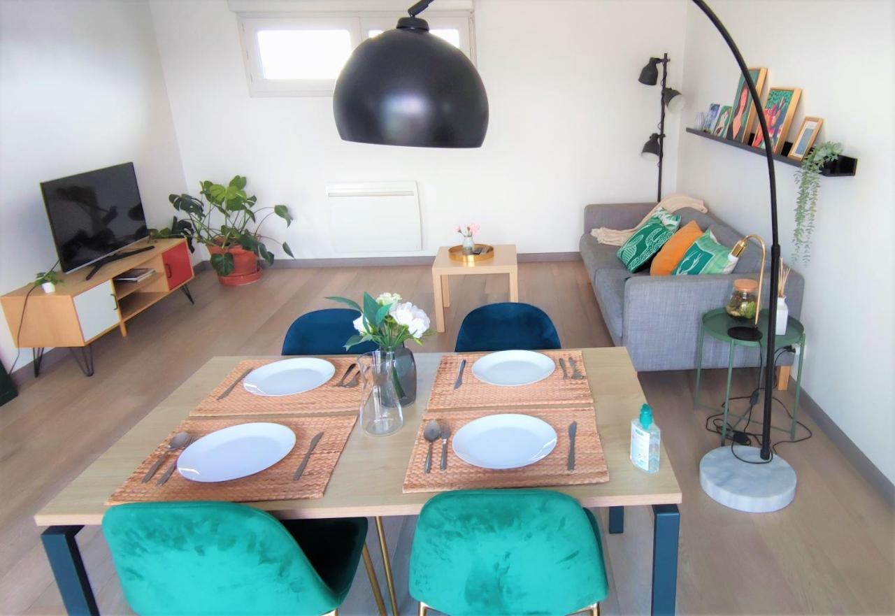 Chic 2Chambres,70M²+Balcon+Parking+Wifi Nantes Eksteriør bilde